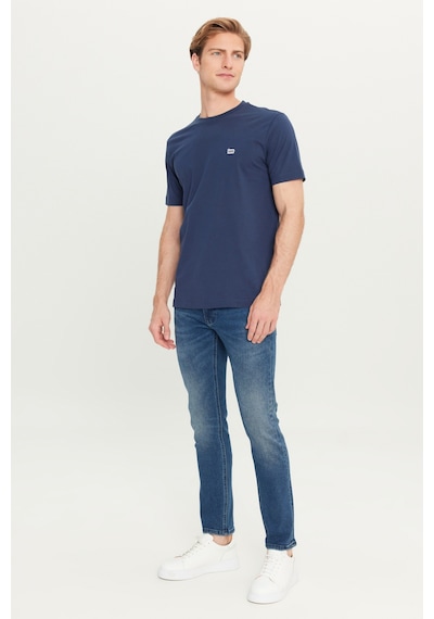 Lee Erkek T Shirt Ml60uf Q35 Lacivert Lacivert