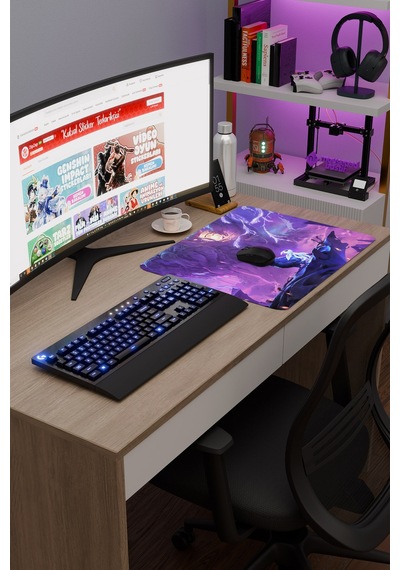 Ori And The Will Of The Wisps Dikişli Kauçuk Oyuncu Mousepad V1 - 48x40 Xl Gaming Mouse Pad