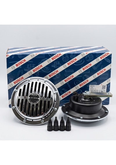 Bosch Korna Dıdıt 12v Megatone Set Dekoratıf Europa Izgaralı Krom