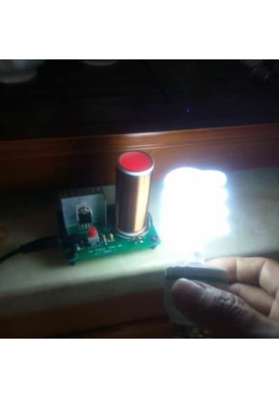 Tesla Bobini 12 V Tesla Bobini Deneyi Demonte