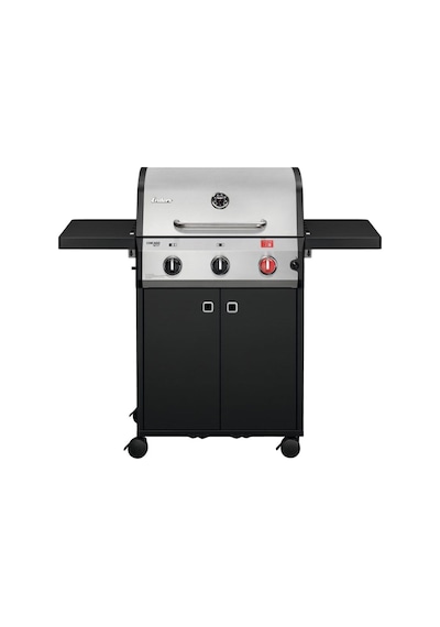 Chicago Next 3 R Turbo Gazlı Mangal 10.6 Kw Siyah