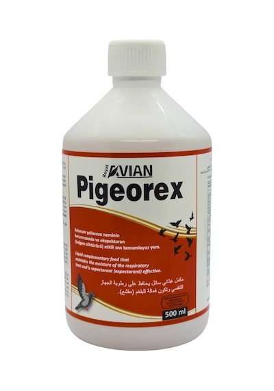 Royal Pigeorex Güvercin Ve Kafes Kuşlarında HırıLı Ve Nefes Açıcı Tamamlayıcı Yem 500 ML