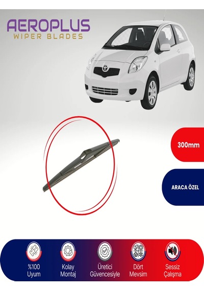 Aeroplus Toyota Uyumlu Yaris Arka Silecek 2006-2010