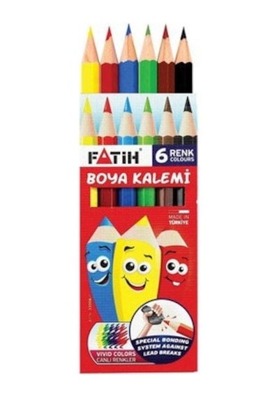 Fatih 6 Renk 1/2 Boy Kuruboya