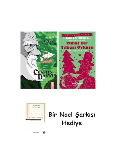 Charles Darwin Karanlık Büyük Hikâyeler + Tuhaf Bir Yılbaşı Öyküsü + Bir Noel Şarkısı