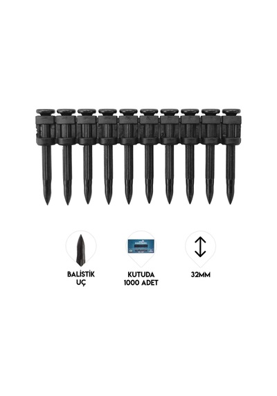 Dawreek Sp0109 Balistik Uçlu Çivi 32mm