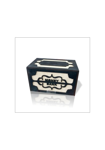 Geniş Büyük Ebat Gizli Kapaklı Kilitli Tip Box Money Bank Kumbara