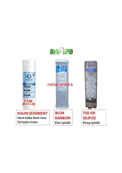Daire,bina Girişi Su Arıtma Cihazı Yedek Filtre