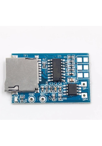 Gpd2846a Mp3 Ses Çalma Modülü Micro Sd Hafıza Kartı 4ohm 2w Amfi 3 Buton Kontrol Ürün
