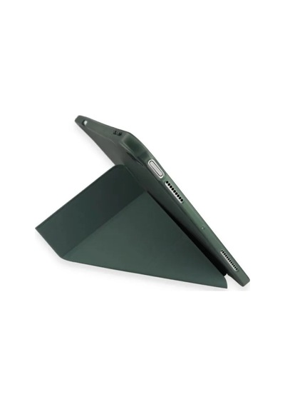 Jenerik Xiaomi Pad 6 Kılıf Kalemlikli Mars Tablet Kılıfı - Koyu Yeşil