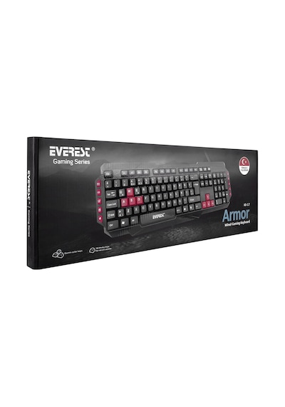 Everest KB-G7 Armor Usb Kablolu Multimedya Oyuncu Q Klavye