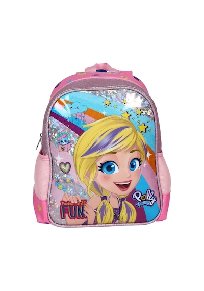 Polly Pocket Pembe Anaokul Çantası