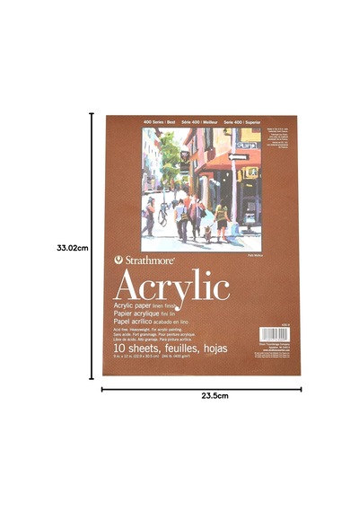 Acrylic Akrilik Defteri 400gr. A4 N:430
