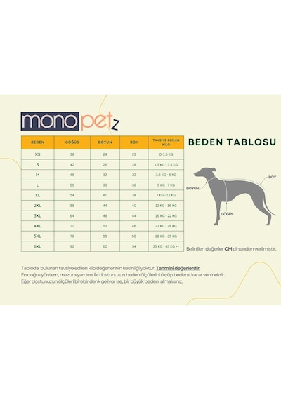 Mpz Pets Turuncu Fileli Yağmurluk Xl