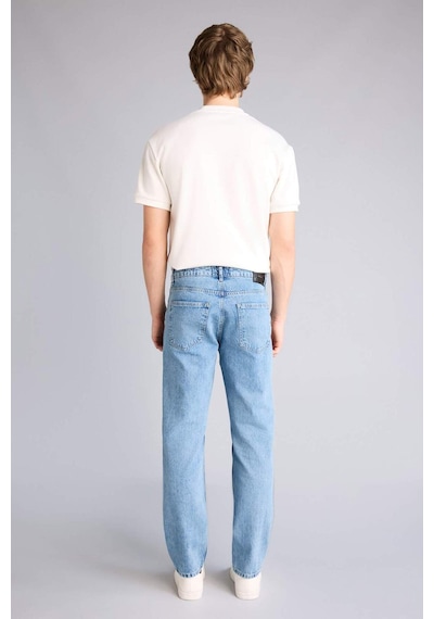 Defacto Tapered Fıt Pantolon Mavi