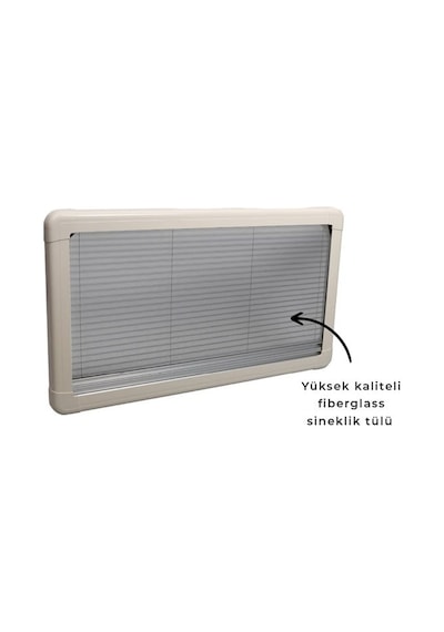 Babarvy Amortisörlü Cam - 90 Açılır 110x45
