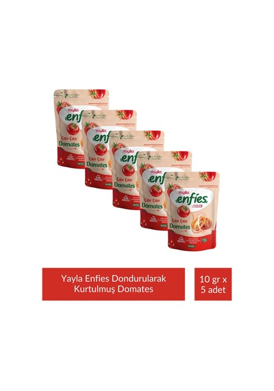 Yayla Enfies Domates 15 Gr X 5 Adet 15 G