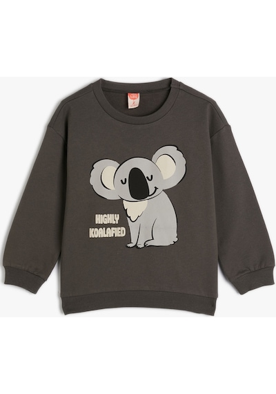 Koton Koalalı Sweatshirt Uzun Kollu Bisiklet Yaka Şardonlu Pamuklu Antrasit 4wmb10421tk 4WMB10421TK939 Antrasit Koton Koalalı Sweatshirt Uzun Kollu Bisiklet Yaka Şardonlu Pamuklu Antrasit 4wmb10421tk 4WMB10421TK939 Antrasit