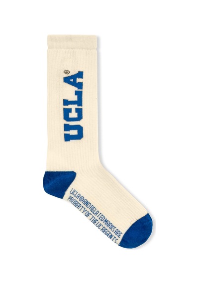 Ucla Romelos 2'li Yeşil-mavi Uzun Jakarlı Pamuk Standard Fit Unisex Çorap
