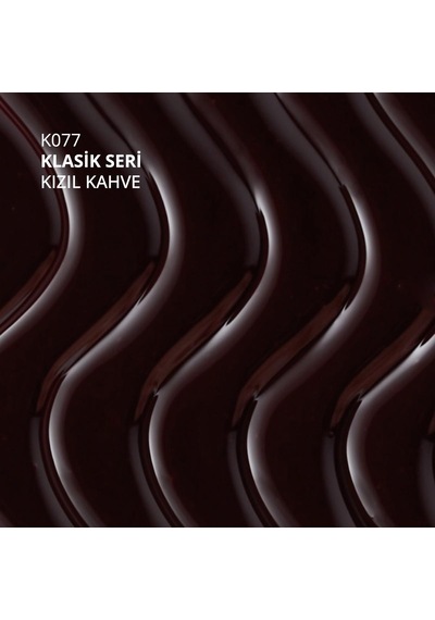 Kalıcı Oje K077, Kızıl Kahve, 10 Ml Diğer