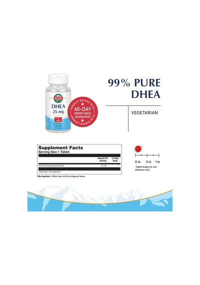 Kal Dhea 25 Mg 60 Tablet