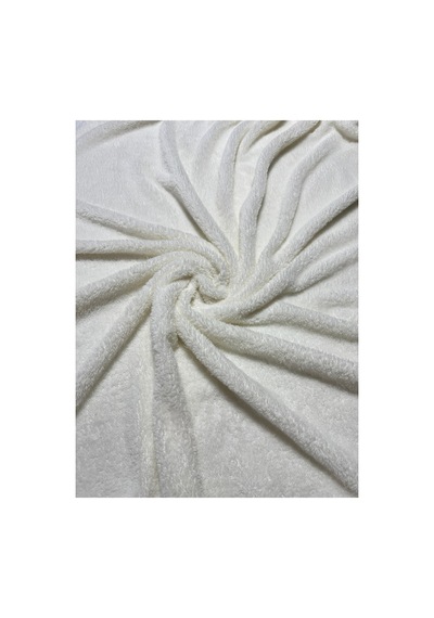 Welsoft Peluş Kumaş Çift Taraflı Yumuşak 180 Cm En -6007 Ekru