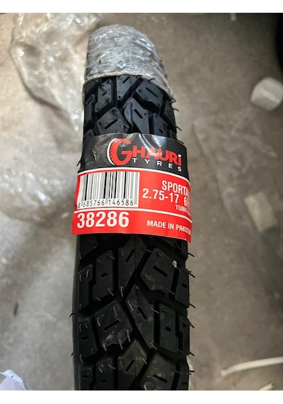 Motto 2,75-17 Tl 6 Pr Motosiklet Lastiği Model Ghaurı