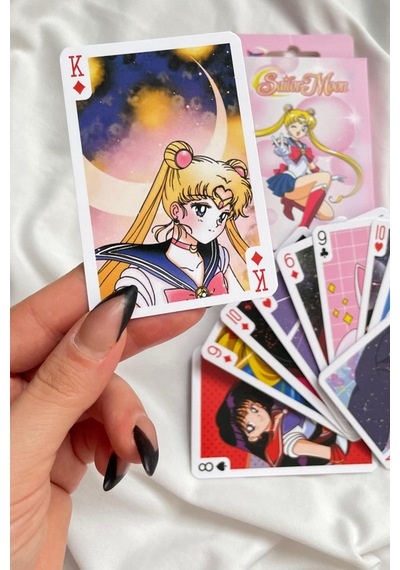 Sailor Moon İskambil Oyun Kartları