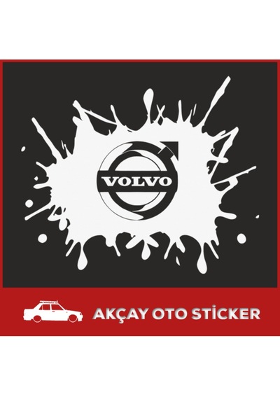 Tüm Araçlara Uygun Uyarı Boya Sıçraması Sticker Uyarı Araç Sticke