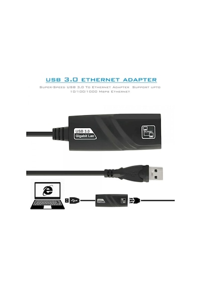 Yenilzd Usb3.0 Gigabit Ethernet Adapter 1000mbps Rj45 Network