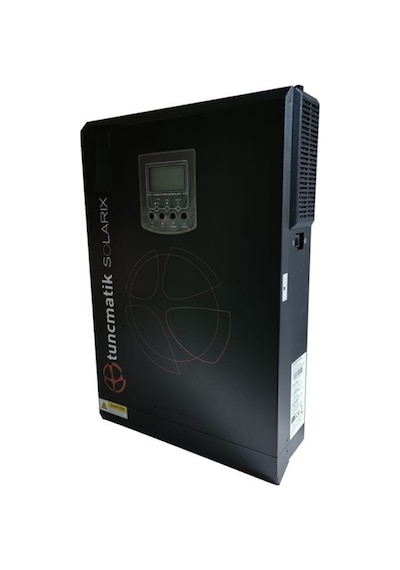 Tunçmatik Solarix 3 Kw Mh100 Pro 100a Mppt 24 V Volt 3000 W Watt Akıllı İnverter 220v Çevirici