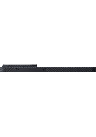 Galaxy Uyumlu S26 Plus Kılıf M-safeli 600d Aramid Fiber Pitaka Edge Serisi Black-grey Twill Siyah - Gri Siyah - Gri