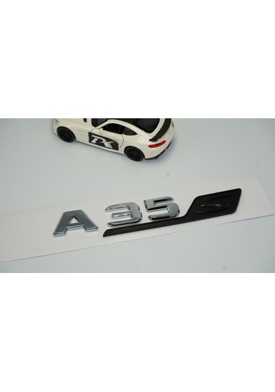 Dk Benz A 35s Bagaj Siyah Krom Abs 3m 3d Yazı Logo
