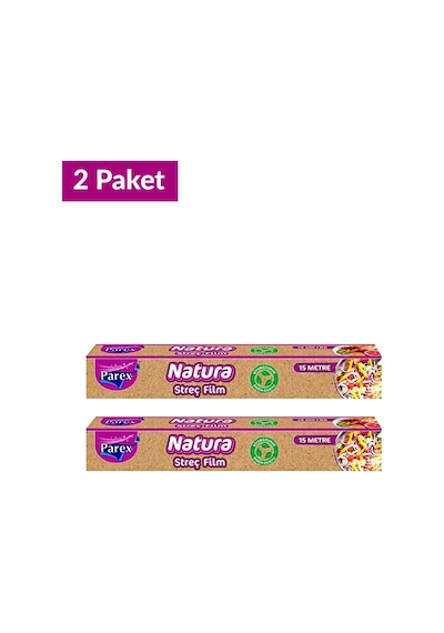 Natura Streç Film 15 Mt İkili Set