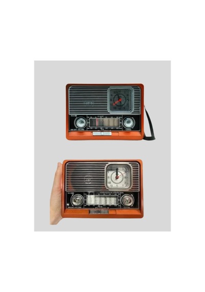 Nostaljik Radyo Şık Dekoratif Tasarım Ve Güvenli 2 Yıl  Çok Renkli