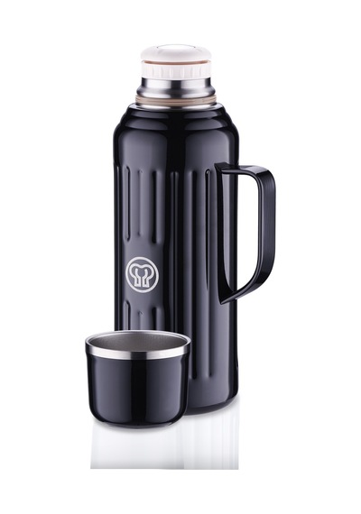 Korkmaz Comfort Siyah Termos 1.1 Litre A5667-1 Çok Renkli