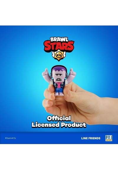 8 Li Brawls Star Figür Seti - Model 3 - Amber + Crow