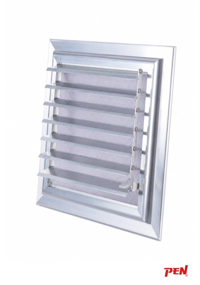 Alüminyum Banyo Wc Havalandırma Menfezi 36x36 Eloksallı Seri