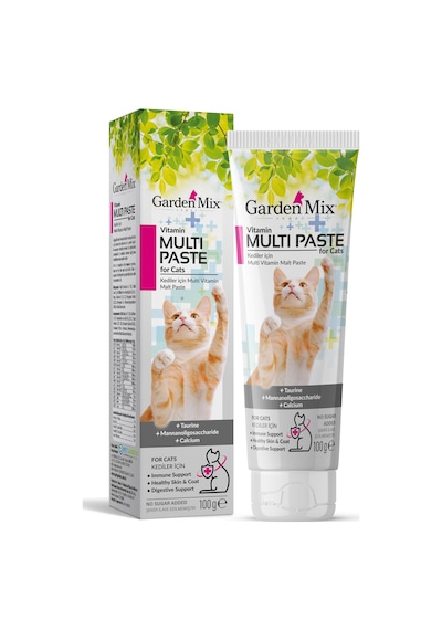 Garden - 415 - Mıx Kedı Multıvıtamın Macun 100 Gram X - Hcctrend - 2 Adet