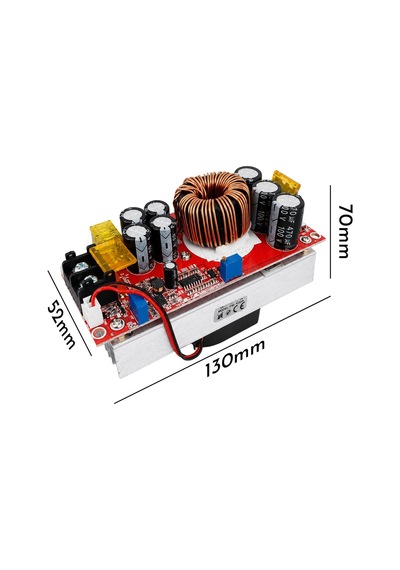Xtechnx Xtechn272884 Powermaster Pm-28739 1800 Watt 20 Amper 10-60v To 12-90v Ayarlanabilir Boost Yükseltici Modül
