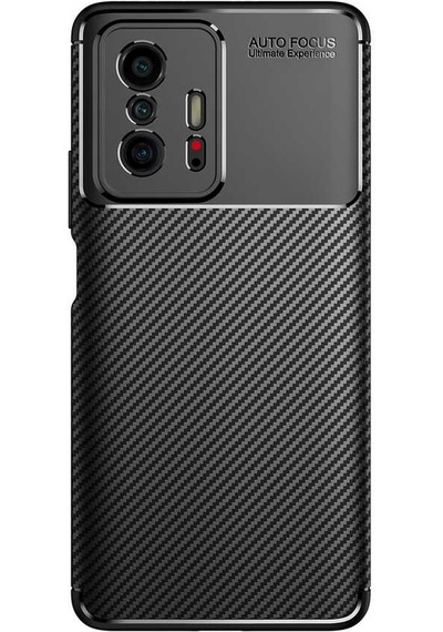 Xiaomi Mi 11T Pro 5G Kılıf Zore Negro Karbon Tasarım Silikon Kılıf