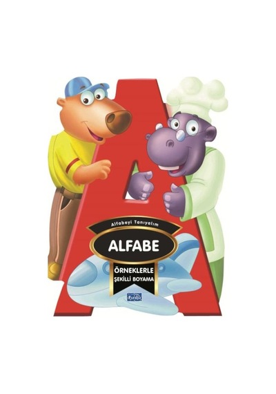 Örneklerle Şekilli Boyama Alfabe - Qhdh-833696