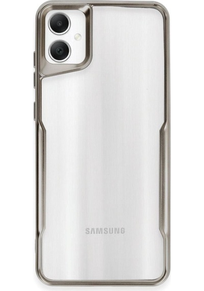 Samsung Galaxy A05 Kılıf Boyi Silikon Kapak - Titan Gri