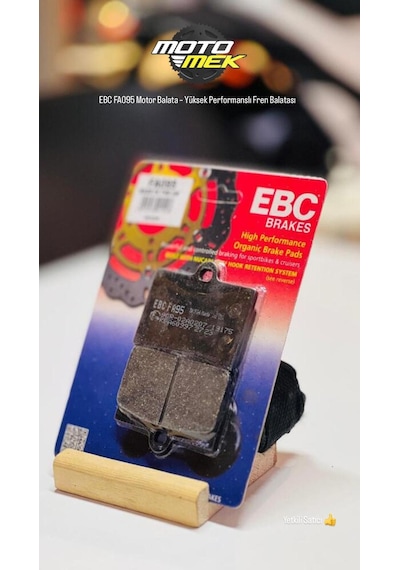 B 500 Mt Ön 02 Ebc Fa095 Motor Balata Yüksek Performanslı Fren Balatası