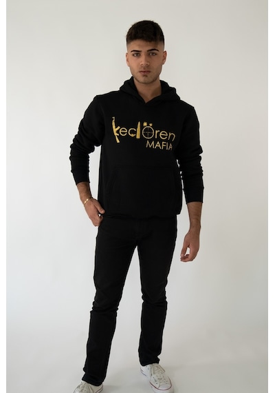 Keçiören Mafıa Kapşonlu Siyah Unisex Sweatshirt Hoodie Polar Siyah
