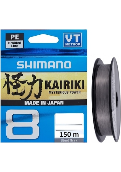 Yeni Shimano Kairiki 8 Kat Steel Gray 150 Mt Ip Misina