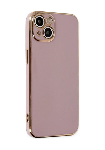 Apple iPhone Uyumlu,  14 Kılıf Volet Silikon - Mor
