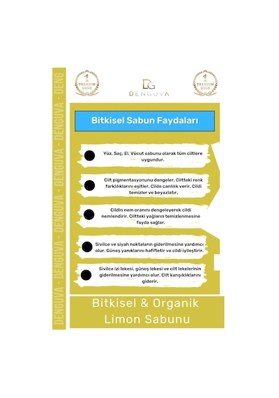 Özel Üretim %100 Doğal Güzel Kokulu El Yüz Saç Vücut Cilt Orijinal Limon Sabunu - 1 Adet Karışık