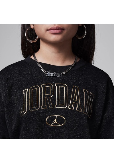 Nike Nıke Jordan 1st Baby Blue Crew Kız Çocuk Sweatshırt 45d528 023 023 Çok Renkli