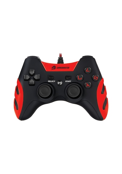 Gamebooster Gb-j54r Ps3 / Pc Uyumlu Kırmızı Kablolu Dualshock Titreşimli Gamepad